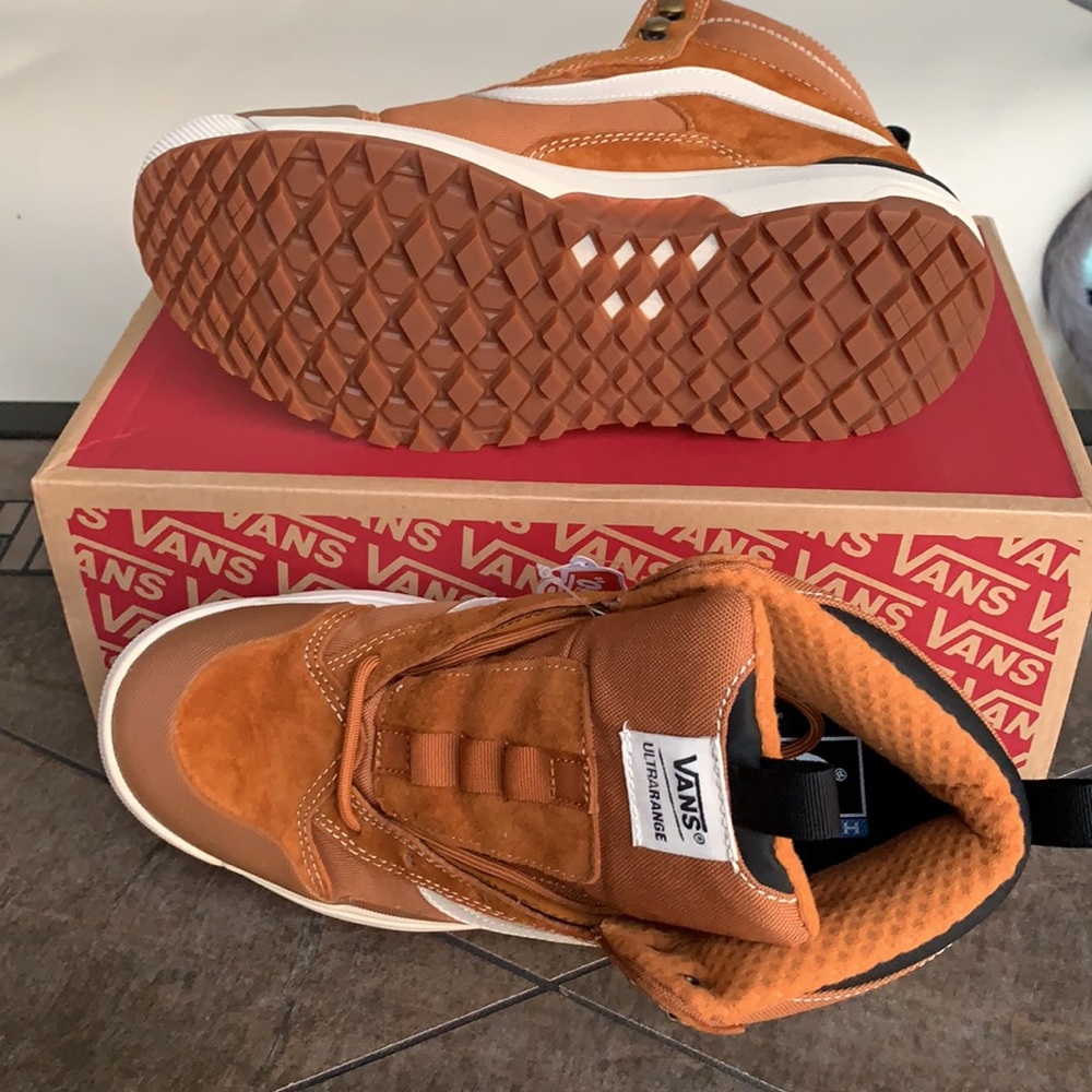 VANS ULTRARANGE EXO HI PUMPKIN SPICE MENS - Picture 8 of 16
